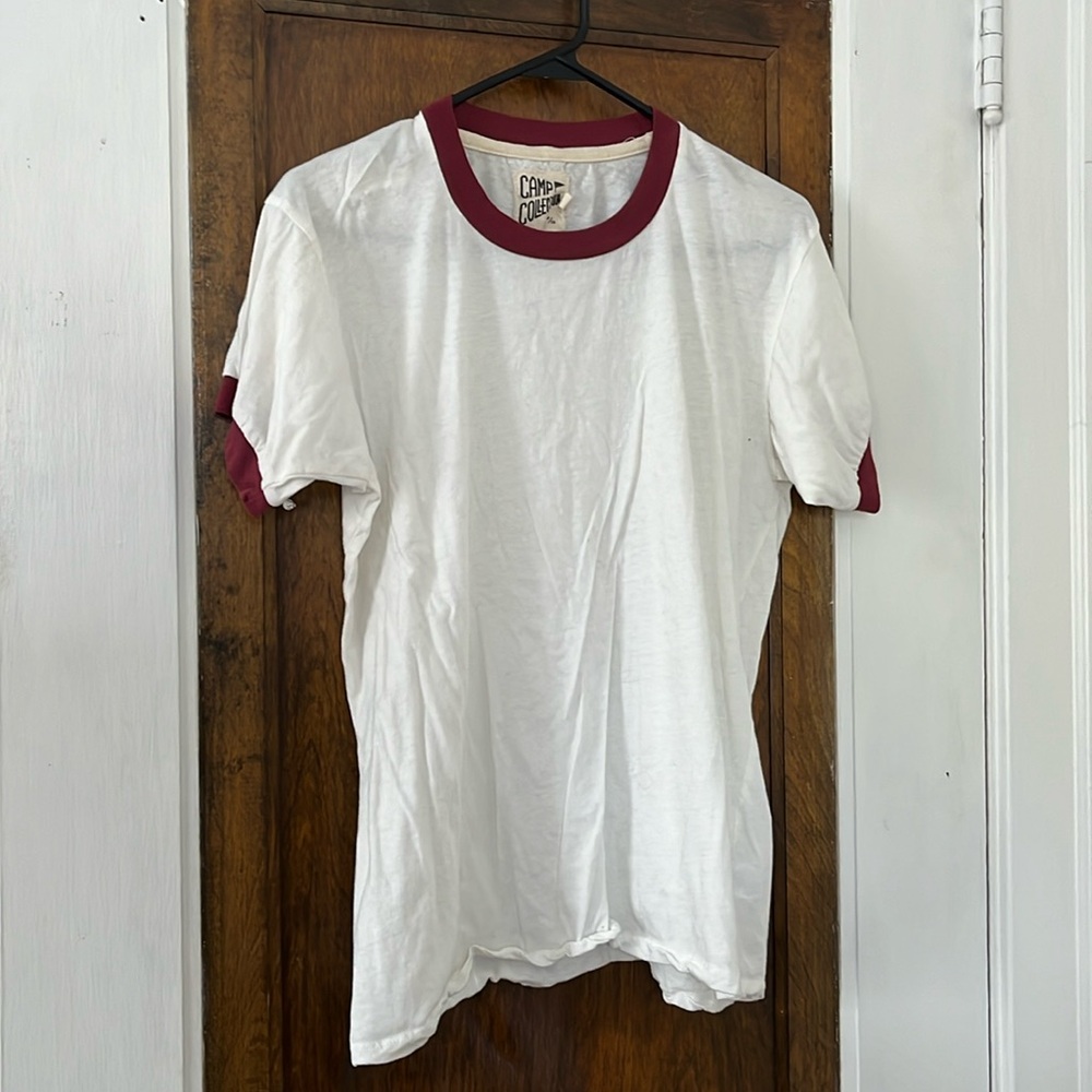 TWO Camp collection ringer tees